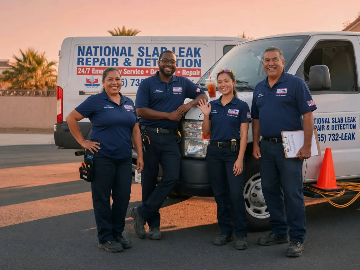 Slab Leak Detection company in Charleston, AR